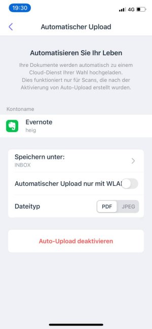 Automatic Upload